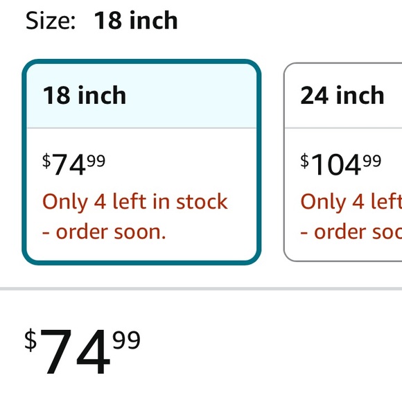 Old Town Clock 18” - Picture 3 of 3